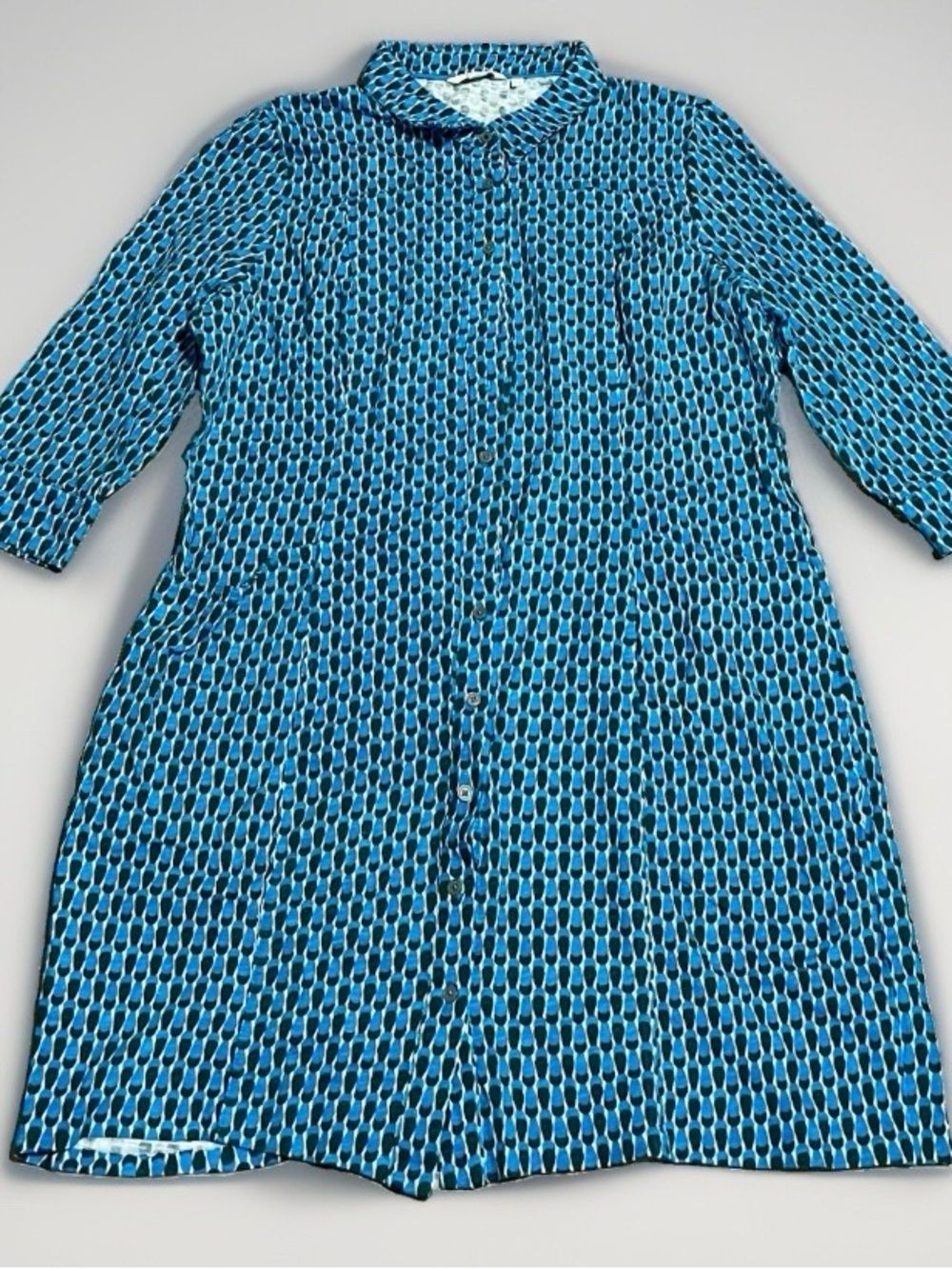 Boden Blue & Teal Women’s Dress- Size UK22L / US18L